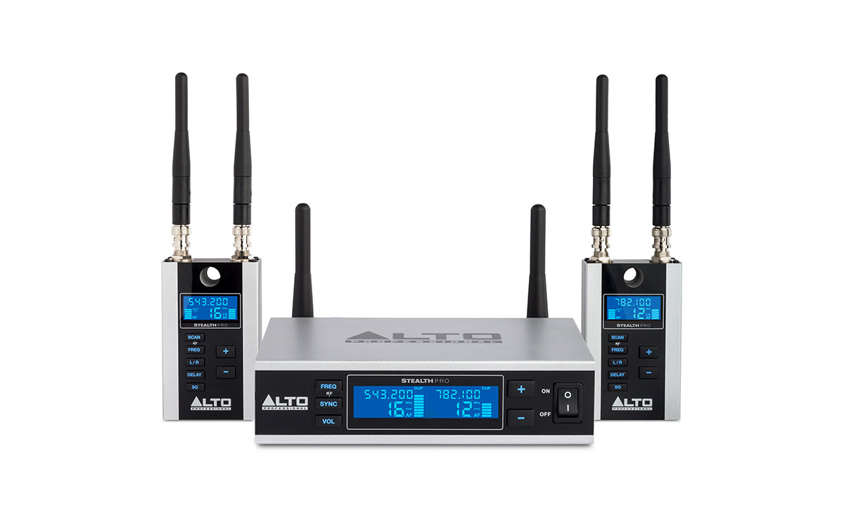 Alto Professional - LEGACY WIRELESS MIC. SYSTEMS Series > Stealth WIreless